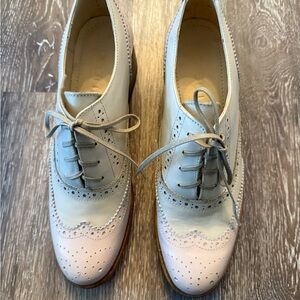 Chic Two-Tone Oxfords